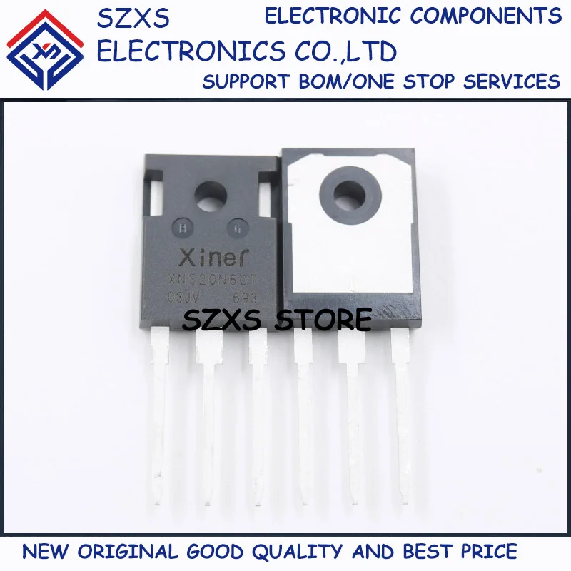 

New Original 10Pcs XNS20N60T TO-247 20A 600V Powerful IGBT Field-effect Transistor In Stock Electronic Components Good Quality