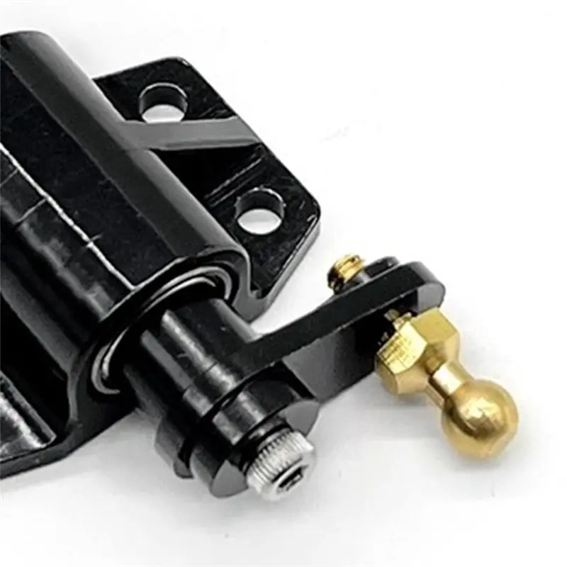 ABJX Metal Upgrade Steering Gear Bearing Assembly Steering Mount for 1/14 RC Truck Tractor Car Upgrades Parts DROP SHIPPING