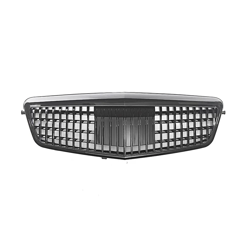 For 2009-2012 E Class W212 Modify Maybach Center grille Grill E300L E400L E200 E180 MESH Grill W212 Grille