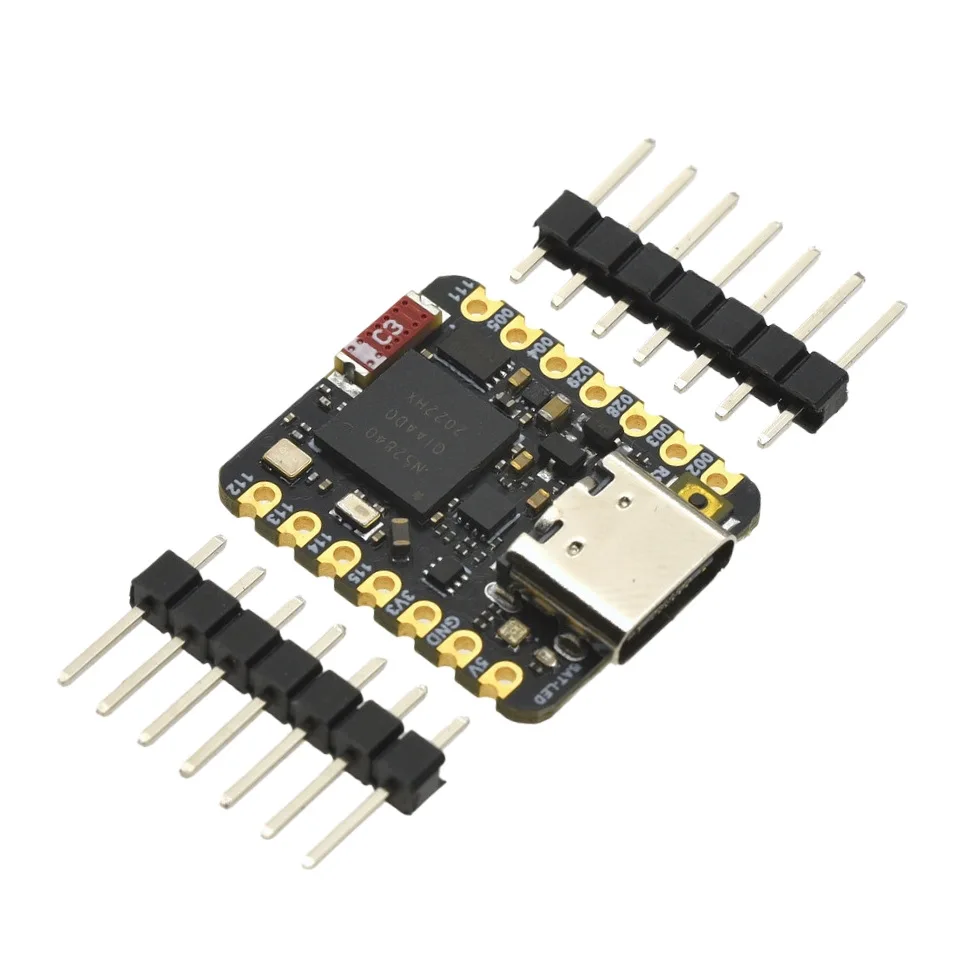 NRF52840 SuperMini Entwicklungsboard BLE 5.0 Drahtloses Modul Typ-C QSPI 2MB Flash MCU Mikrocontroller-Board – Detail 5