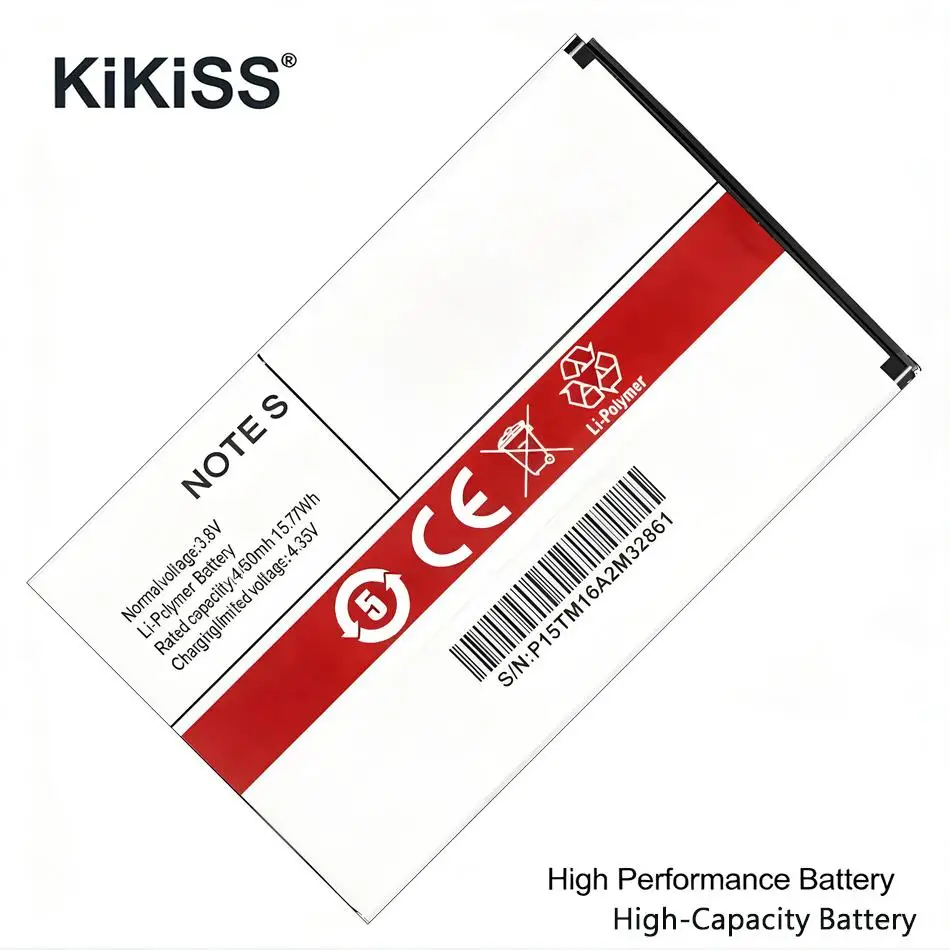 Сменная аккумуляторная батарея премиум-класса емкостью 4150 мАч для мобильного телефона Cubot Note S