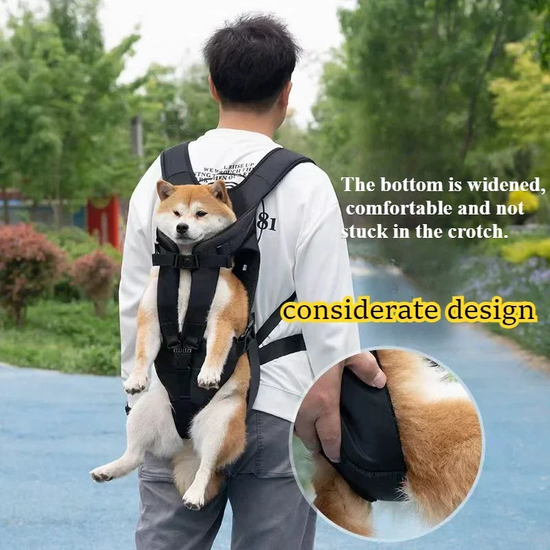 Chest Pet Bag Wrapping Large Dog Backpack, Convenient to Carry when going out, New Product