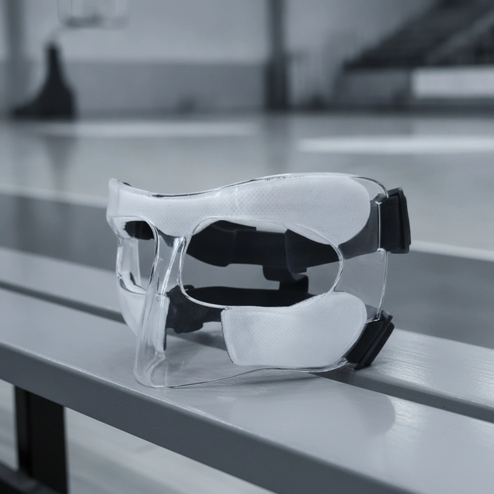 Basketball Face Mask Shock-Resistant Sports Face Guard Safety Sports Guard Secure Gear Cushioned for Athletes