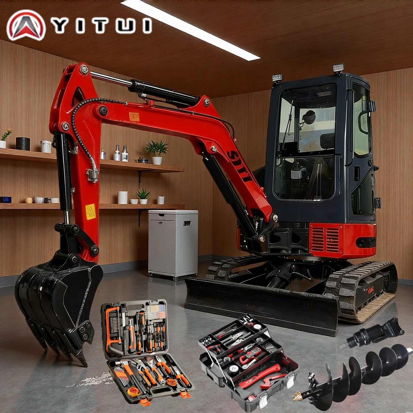 

Индивидуальный сертифицированный CE 3,5-тонный мини-гусеничный экскаватор, профессиональный экскаватор для коммерческих инженерных проектов