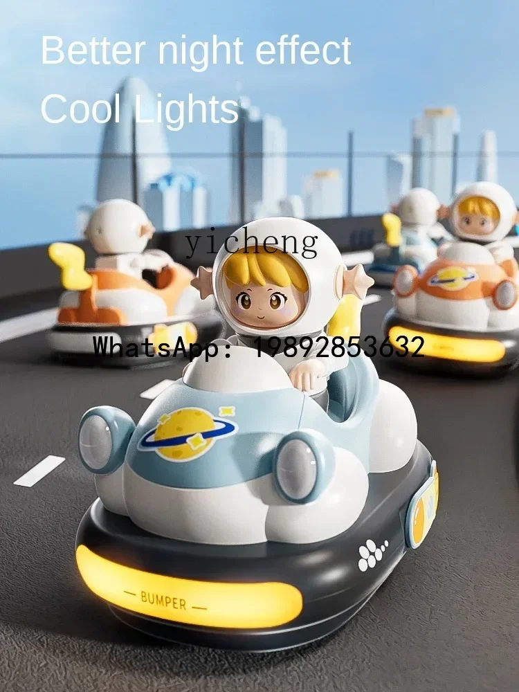 AB 子供用親子リモコンカーおもちゃ 男の子への誕生日プレゼント ダブルバトルランニングカート電動カー