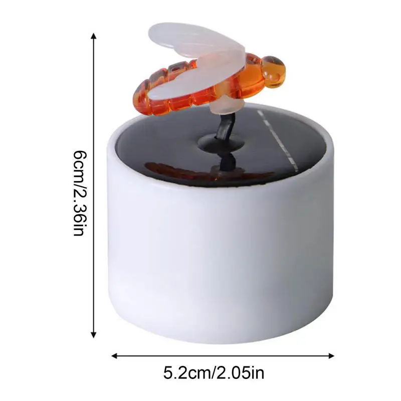 Solar Led Tea Lights Bee Design Flameless LED Tea Light Reusable Table Accent Garden Decoration For Halloween And Christmas