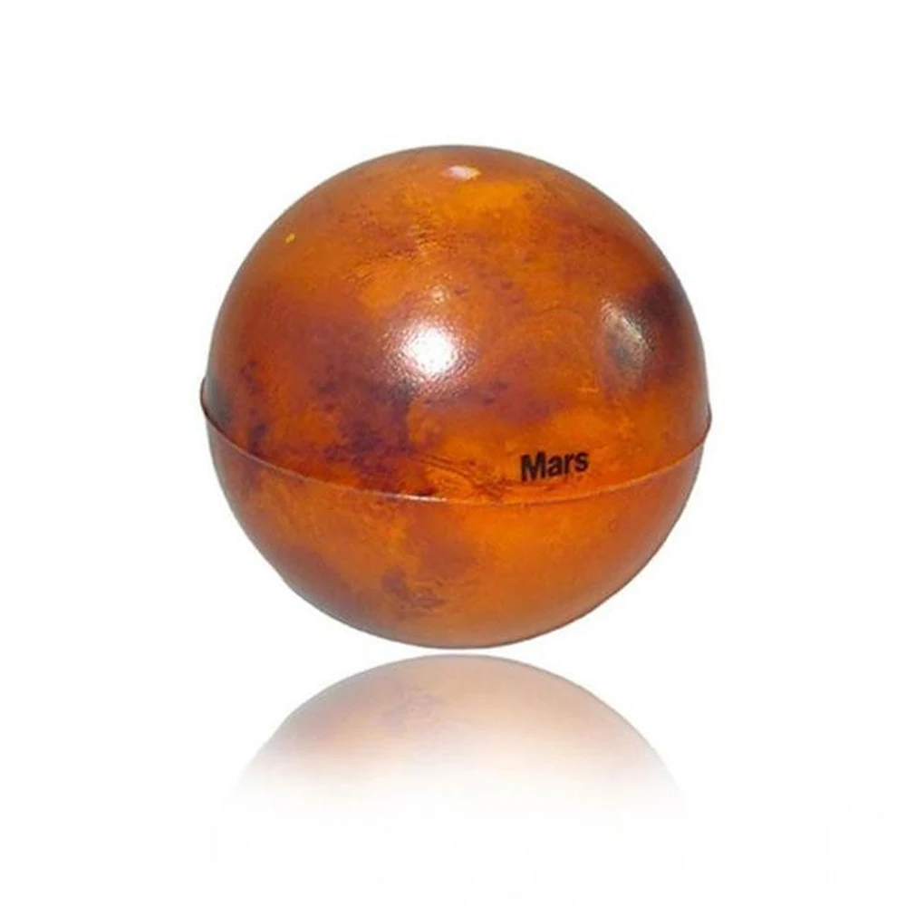 6.3cm Colorful Solar System Bouncy Ball Stress Relief Ball Toy Eight Planets Printing Star Ball Earth Globe Ball Moon Star Ball