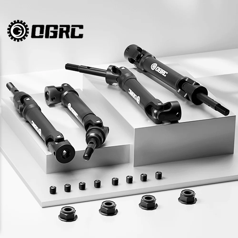 

OGRC Heavy CVD U-Joint Steel Driveshaft for Traxxas Slash/Stampede/Hoss/Rustler VXL 2WD/4X4 Platinum Ultimate 1/10 RC Truck Part