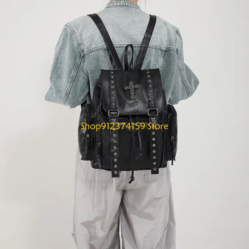 mochila-casual-g5ae-com-rivet-pu-couro-daypack-estetico-mochila-estilem