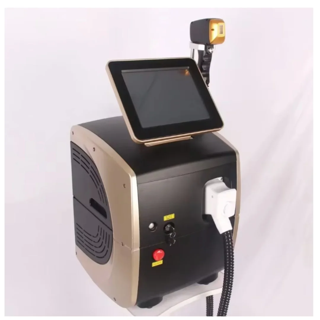 2026 المحمولة 808 3 موجة ديود ليزر الشعر الدائم إزالة الشعر السريع Painfree اختراق بصيلات جهاز تجديد الجلد #1