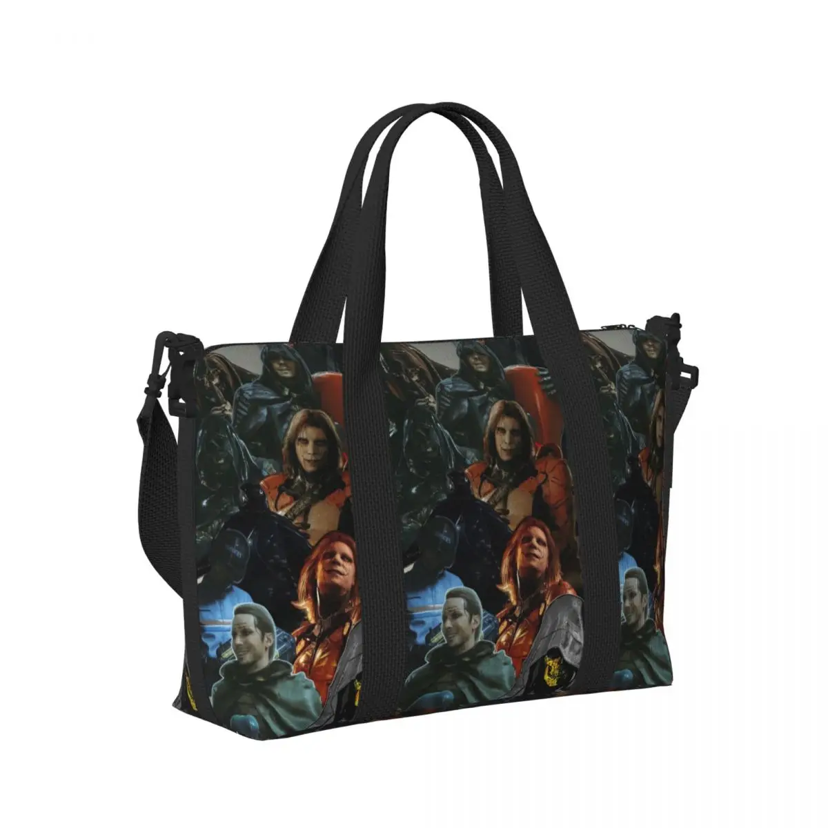 

Death Stranding Beach Travel Bag Large Capacity Tote Bags for Gym Sport Women Shopping Duffle Shoulder Bag