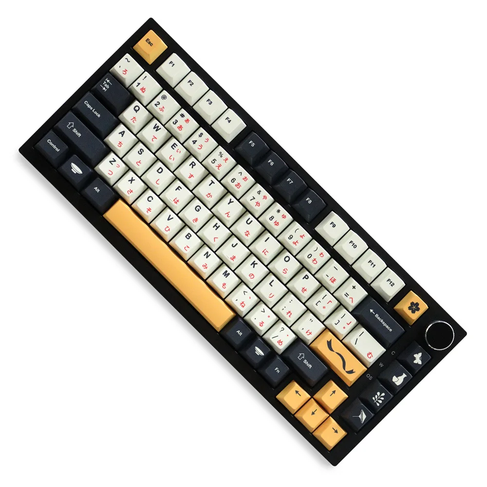 Conjunto completo de teclas Matsu para teclado mecânico com sublimação a quente.