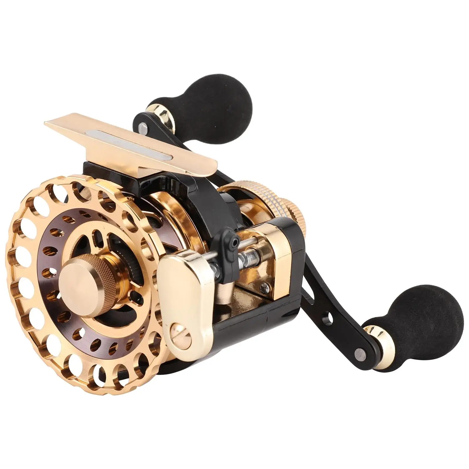 Metal Left Hand Sea Rod Raft Wheel 10+1 Bearing 2.6:1 Gear Ratio  Boat Fishing Reel