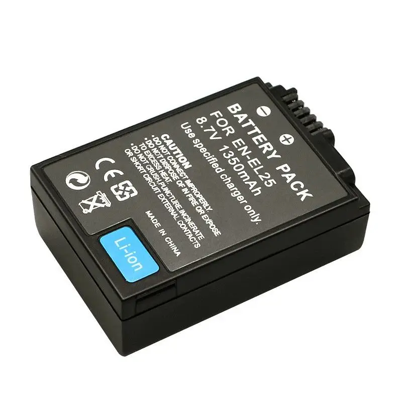 EN-EL25 Micro Single Camera Z50 Z30 Z502Z Lithium Battery Pack