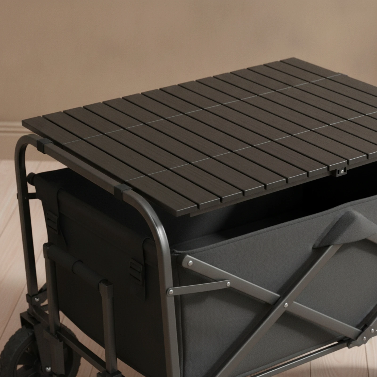 عربة قابلة للطي مع طاولة، عربة - مراجعة Folding Picnic Table وسعره