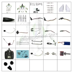 Yuxiang W500 stałopłat 6CH pionowy start i lądowanie akrobacyjny części samolotu akumulator kadłuba grupowe łopatki serwo ESC