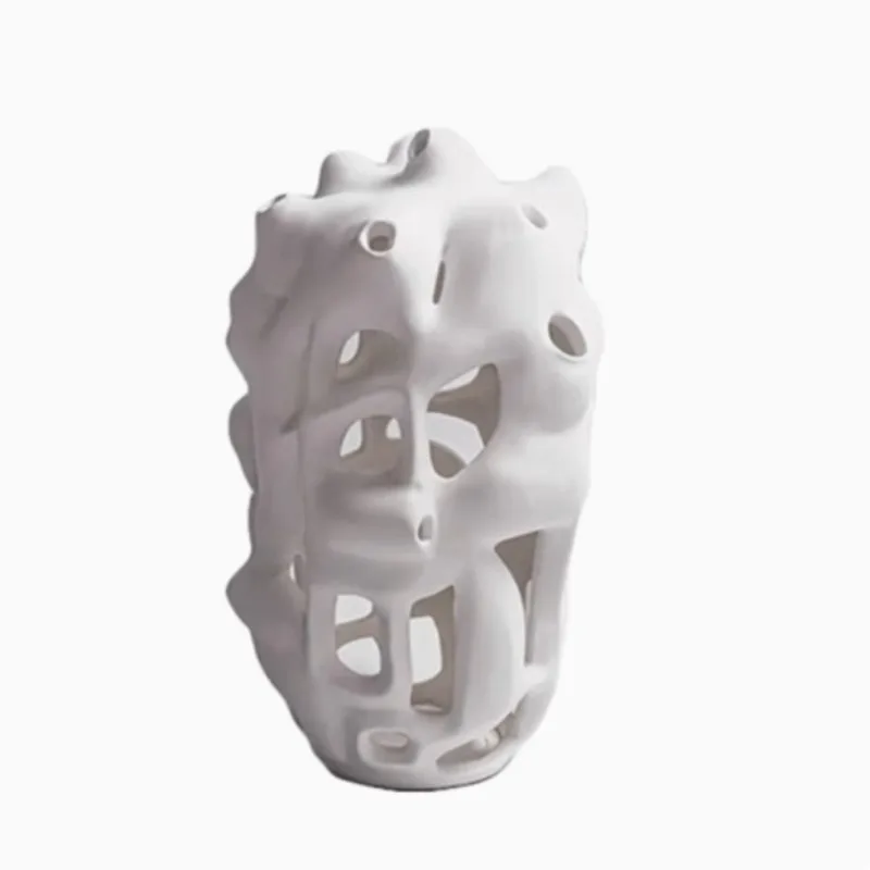 

Geometric intricacy, no hollowing, abstract desktop sculpture ornament, model house entrance, living room ornament