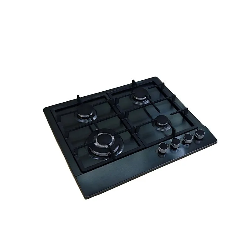 4 Burner Gas Stove, Stainless Steel, Tabletop and Built-in, Natural Gas and LPG, High Quality, Multifunctional Kitchen Appliance