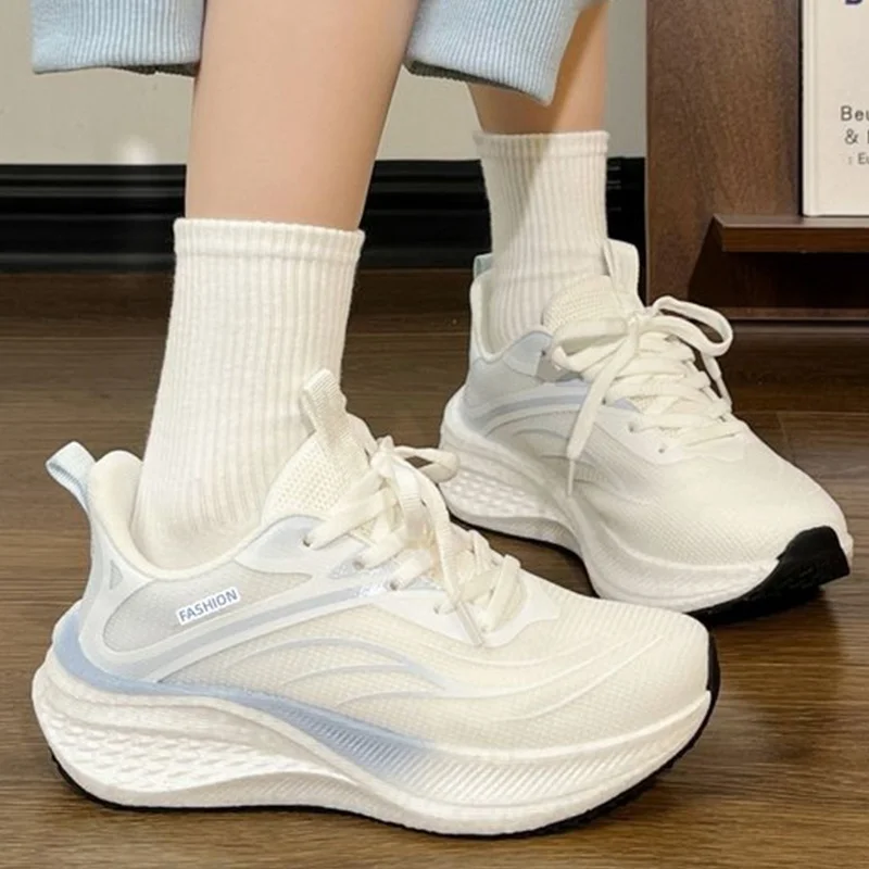 12 Styles Women's Casual Sports Shoes Spring New Style Lightweight Breathable Running Shoes Training Shoes Mesh Surface