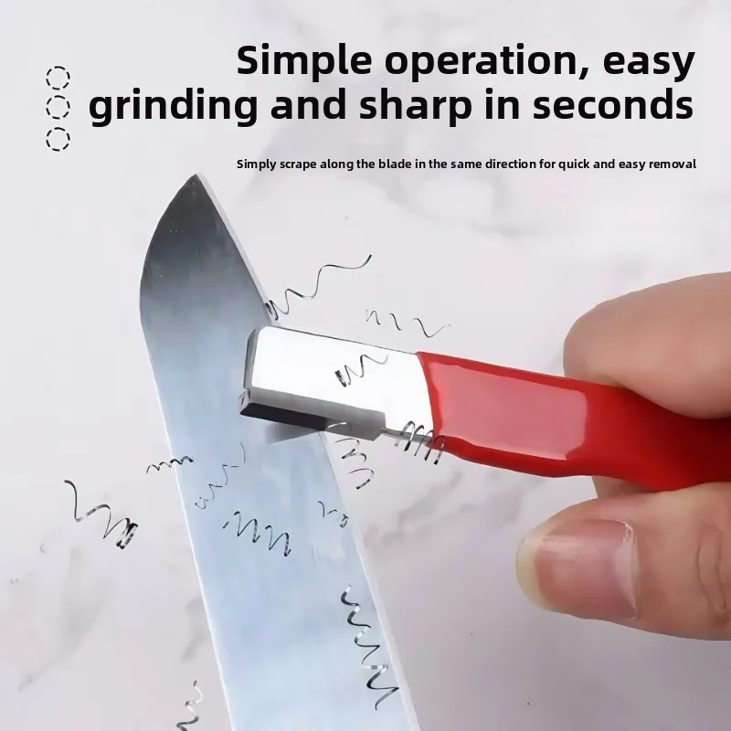 Kitchen Scissors Sharpener Tungsten Diamond Ceramic - Professional Sharpening Stone for All Blades Garden Shears Precision Tool