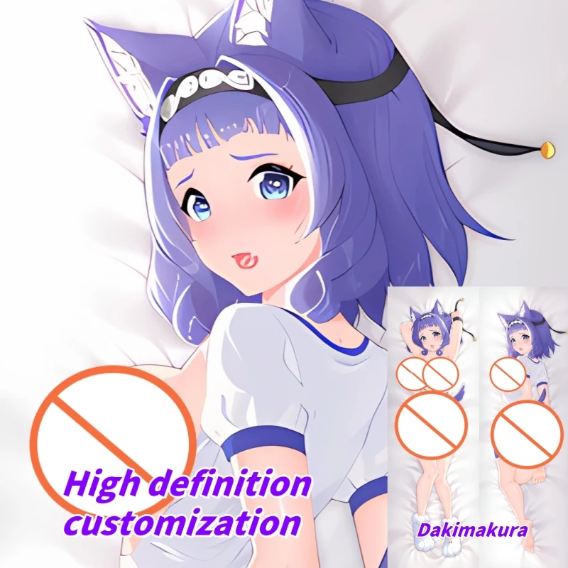 

Dakimakura Anime Pillow Case Immoral Guild I‌ Hitamu Kyann Double-sided Print Of Life-size Body Pillowcase Gifts