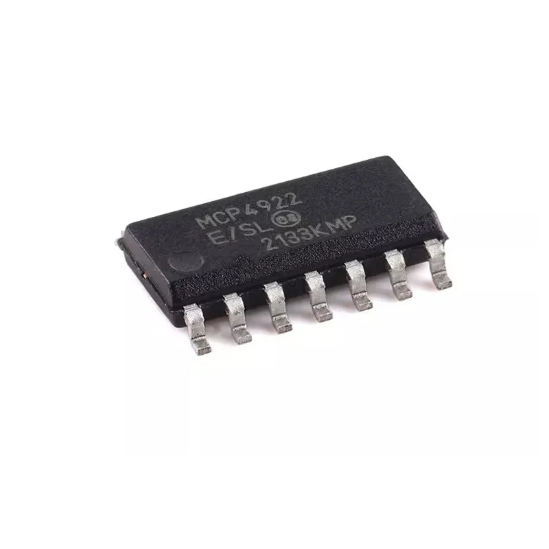 

10Pcs/lot MCP4922-E/SL 12-Bit Dual Voltage Output Digital-to-Analog Converter with SPI Interface