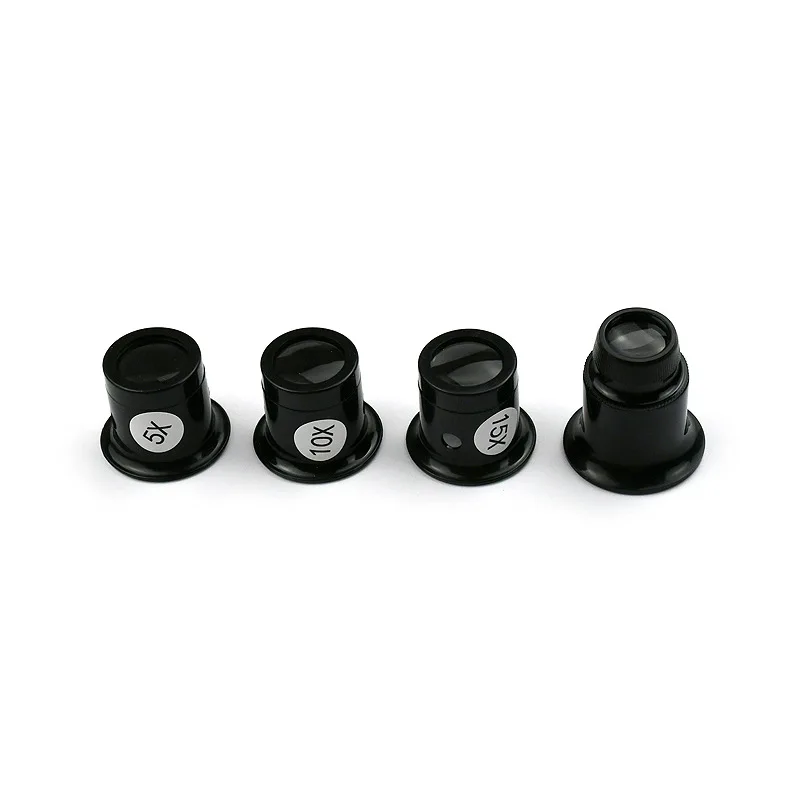 1set Watch Repair Magnifying Glass Set with 5x-20x Magnifying Glass Goggles Watch Repair Tool Set