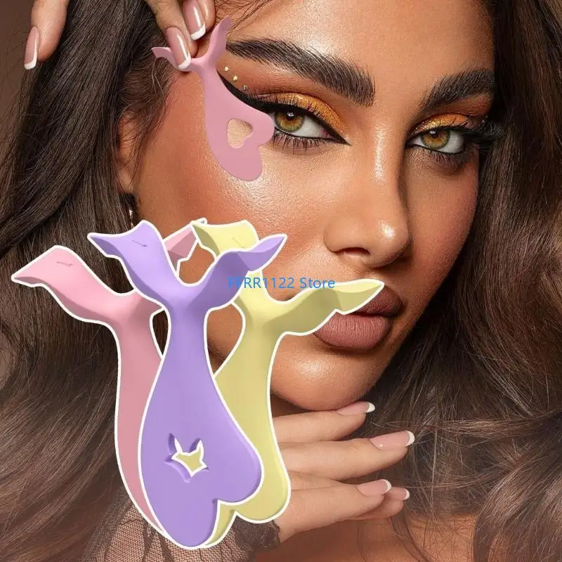 Y1UF 3PCS EYELINEURS APPLICATION POCHINGS GUIDE DU LIGNEUR ESE pour look rapide élégant