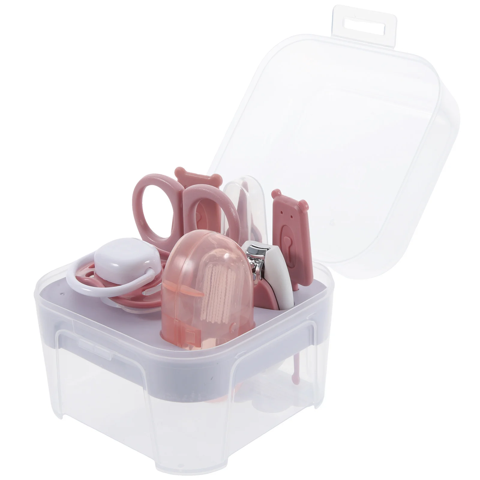 الرضع مسمار كليبرز الطفل مقص الوليد ملف طفل أدوات للعناية الشخصية آمنة التشذيب أدوات صندوق تخزين أفضل هدية لحديثي الولادة