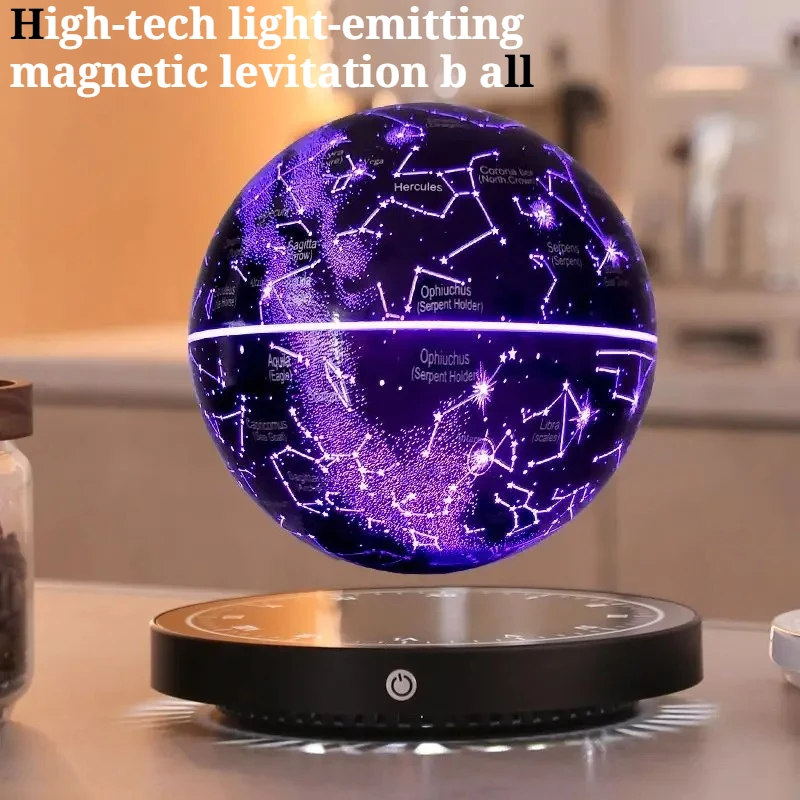 

NEW High-end Tech-savvy Magnetic Levitation Luminous Planet Home Decoration Accessories Office Birthday Gift Decorative Balls