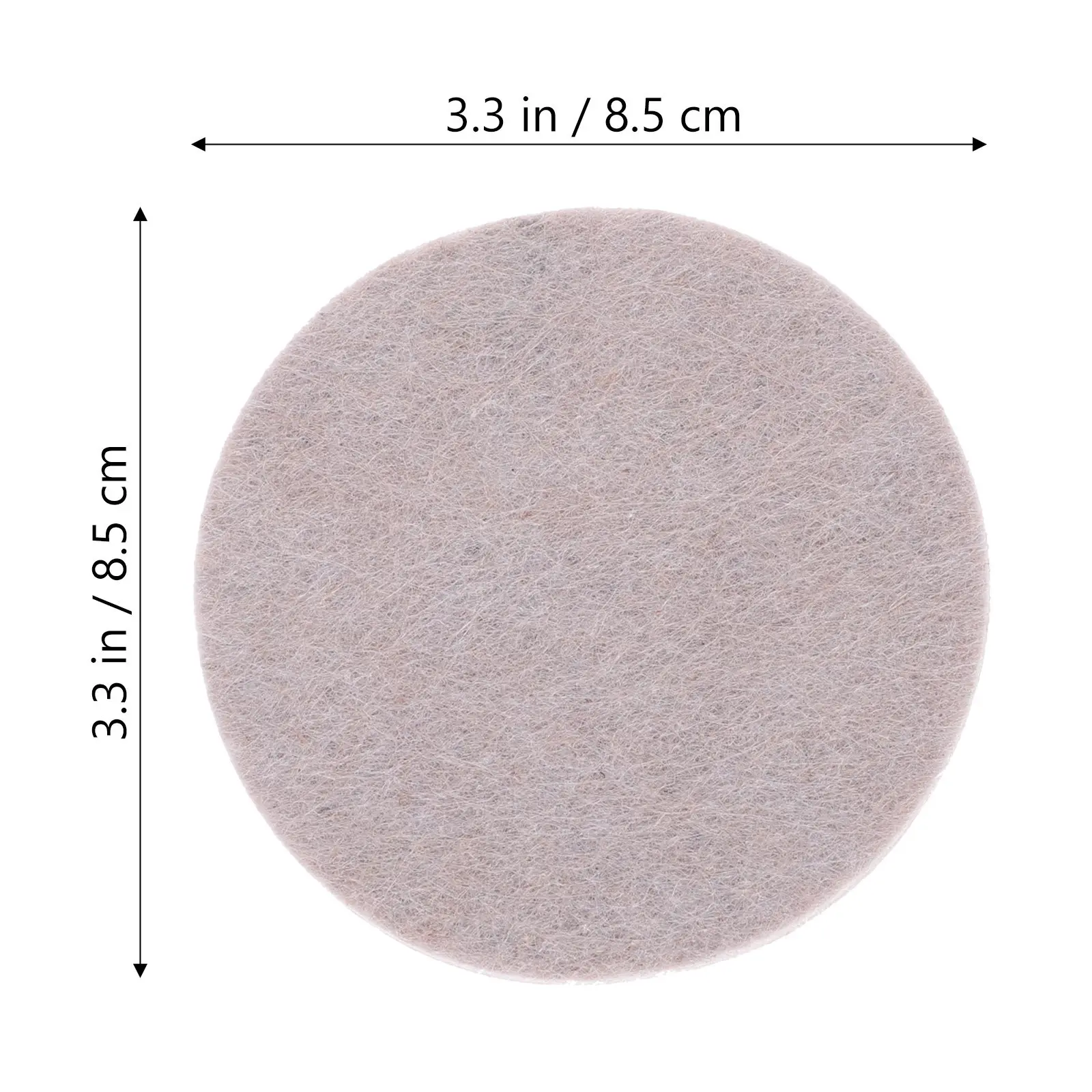 10pcs Table Chair Feet Pads Non-Slip Felt Floor Protectors For Hardwood Furniture Mute Mats Wear-Resistant Adhesive Pads