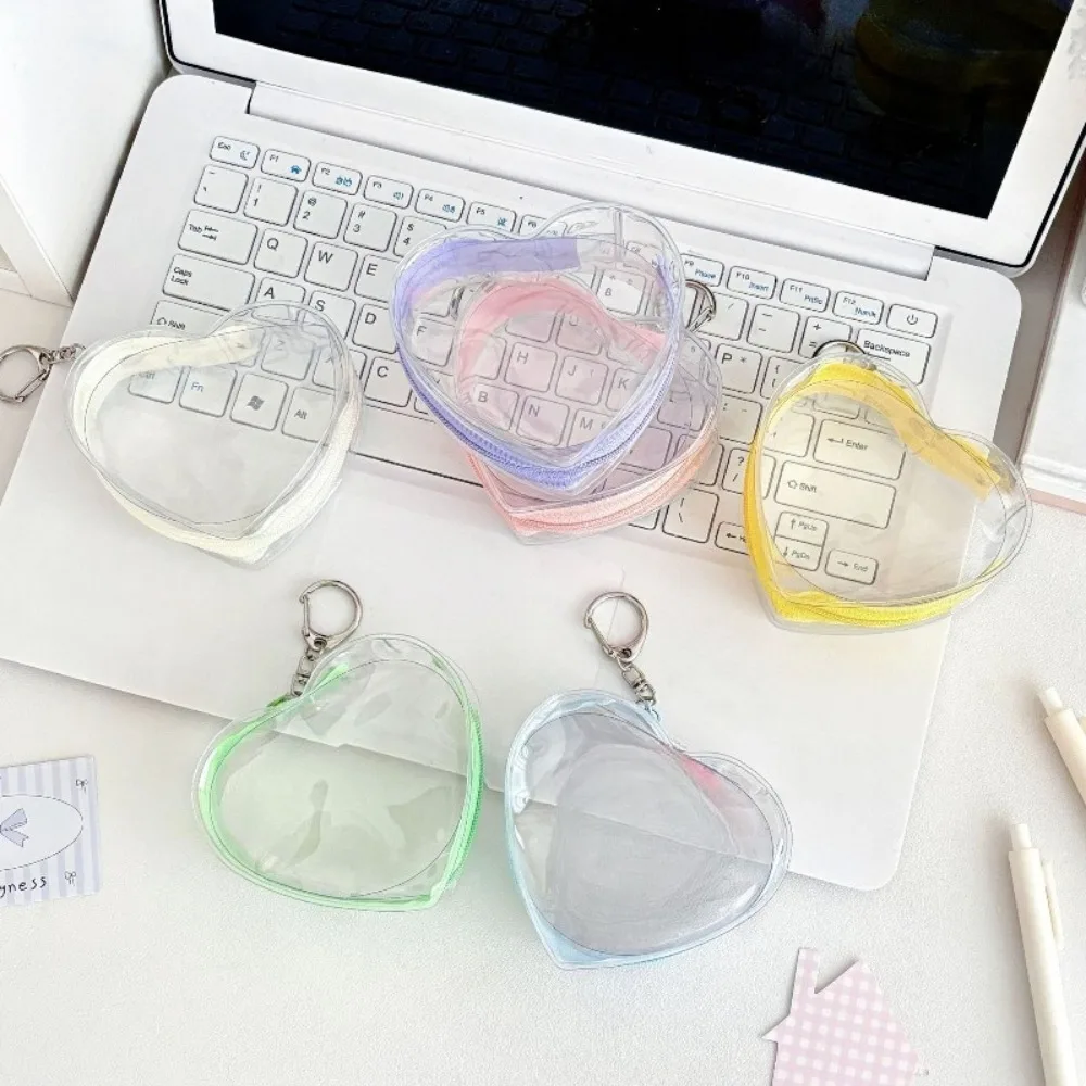 1pc PVC Bag Suitable for Fashion, Mini Zipper Storage Bag with Bar - Hand Washable, Decorative Pouch,Portable for & Travel