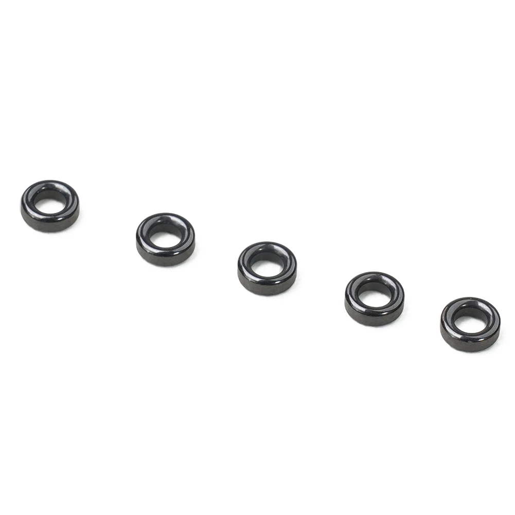 5pcs/pack Fishing Rod Guide Ring Ceramic Wear Heat Conduction Repair Parts Fish Tackle Pesca Iscas Tools Fishing Pole Accessory