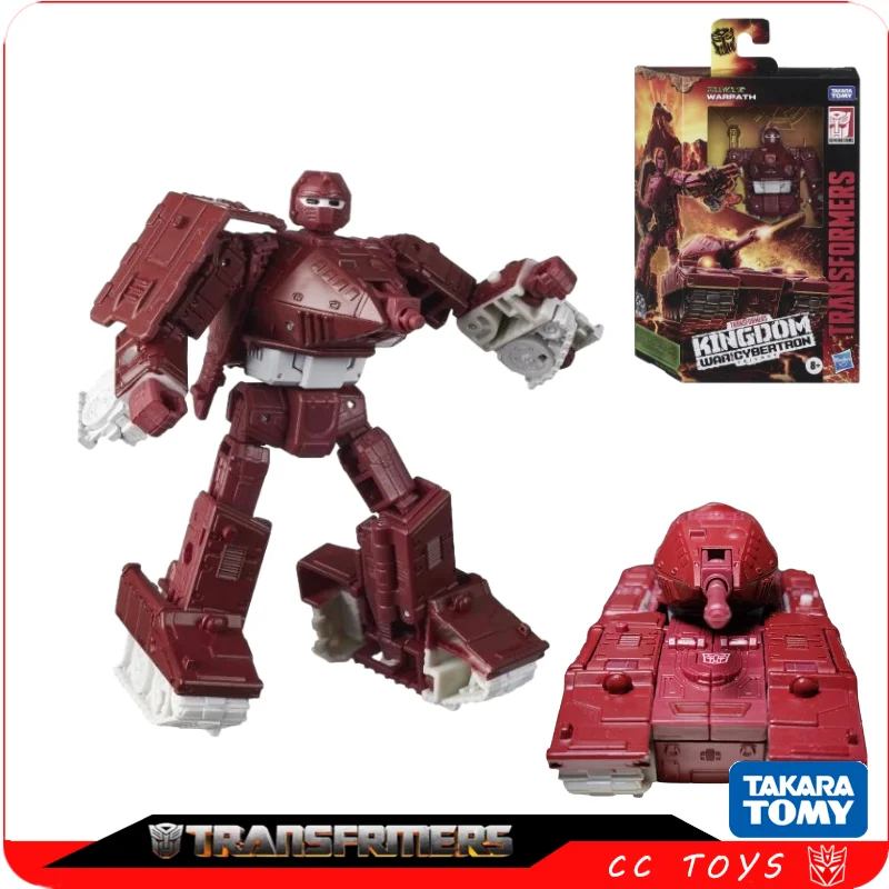 

In stock Takara Tomy Transformers Kingdom Series WFC-K6 Warpath Action Figure Robot Gift Hobby Collectibles