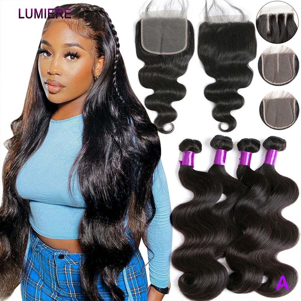 

Пучки человеческих волос с объемной волной и застежкой спереди HD, прозрачные бразильские глубокие вьющиеся волосы, наращивание волос 18A