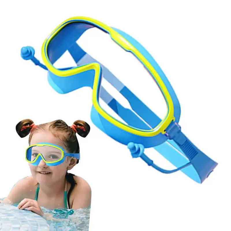 

Детские очки для плавания, непрерывные очки для плавания, противотуманные детские очки, очки для плавания без утечек для подростков большего 3 лет