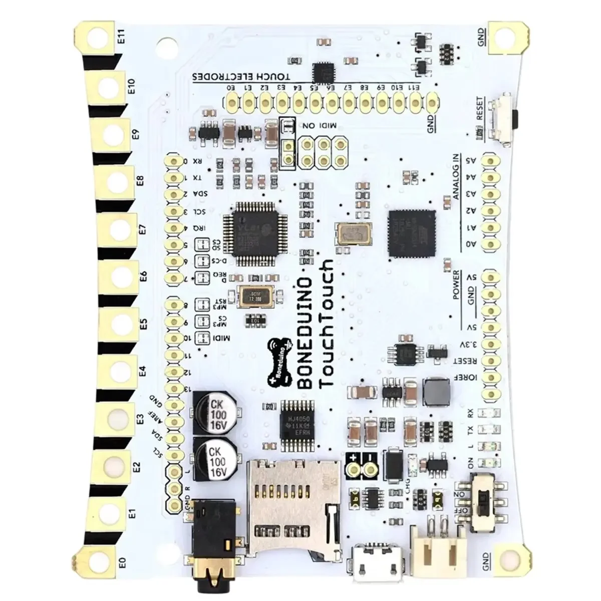 AvaCore New BONEDUINO Touch Board Bare Conductive Ink Interactive Touch MP3 Player For