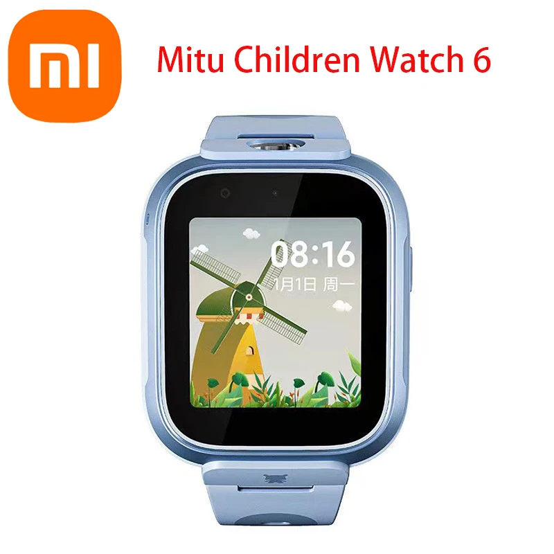 

2022 Mitu Children's Phone 6 New Products Student Smart Waterproof Positioning 4G Multifunctional Student Bracelet Watch