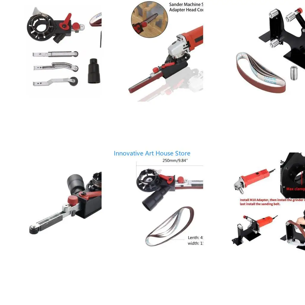 

E1PC Cordless Belt Sander Electric File with Sanding Belts for Polishing Metal