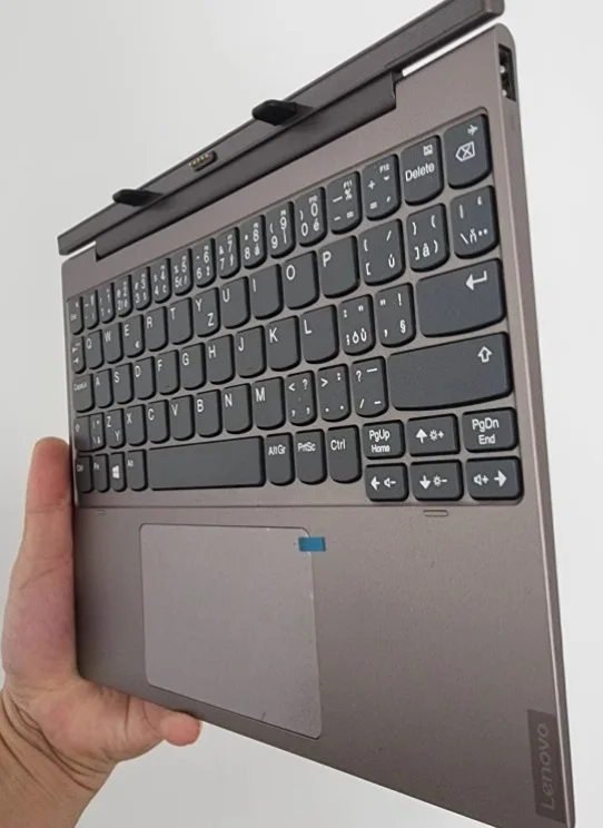 Imagem -05 - Capa Base Superior do Teclado para Tablet Lenovo pc Palmrest Marrom em 10.1 D330 D335 D33010igm D335-10igm N4000 N5000 Novo
