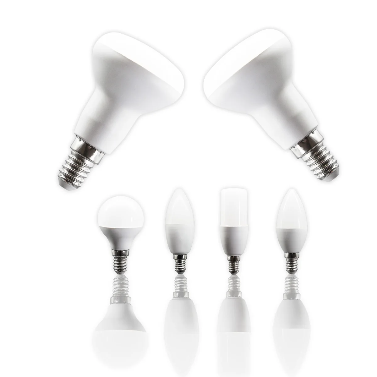 1pcs No Flicker  G45 C37 T37 R50  E14 LED Candle Bulb Lamps AC 220V 240V 3W 7W 9W Lamp for Home Bedroom Energy-saving Bulbs