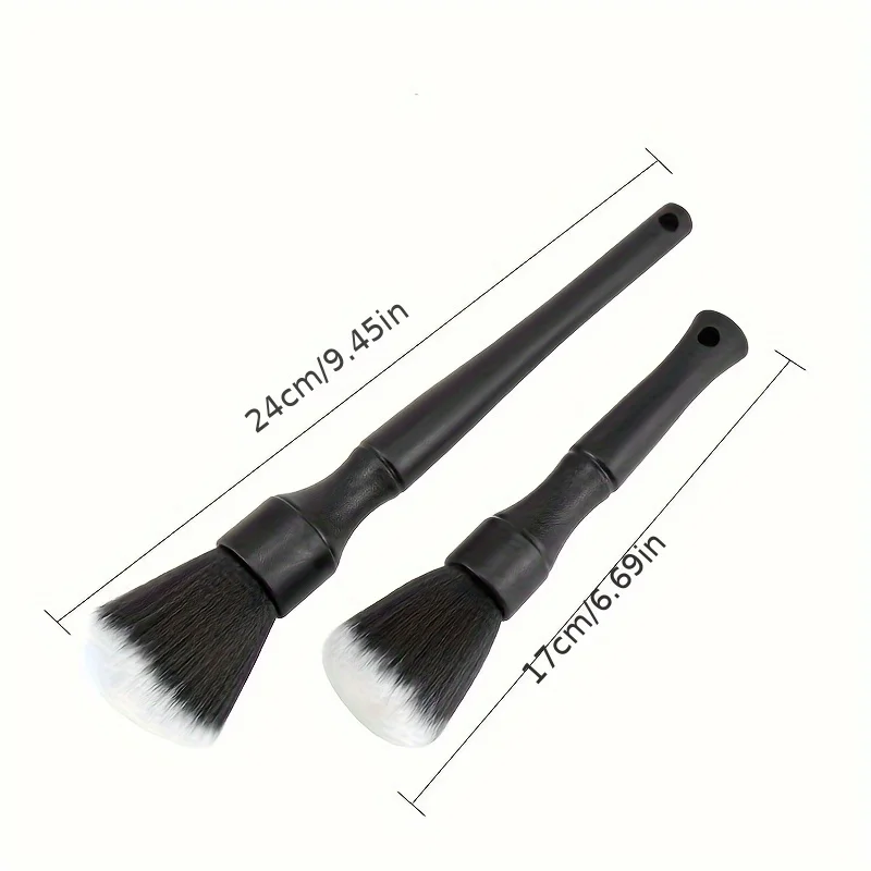 Car Detailing Brush Super Soft Auto Interior Detail Brush With Synthetic Bristles Car Dash Duster Brush Accessories