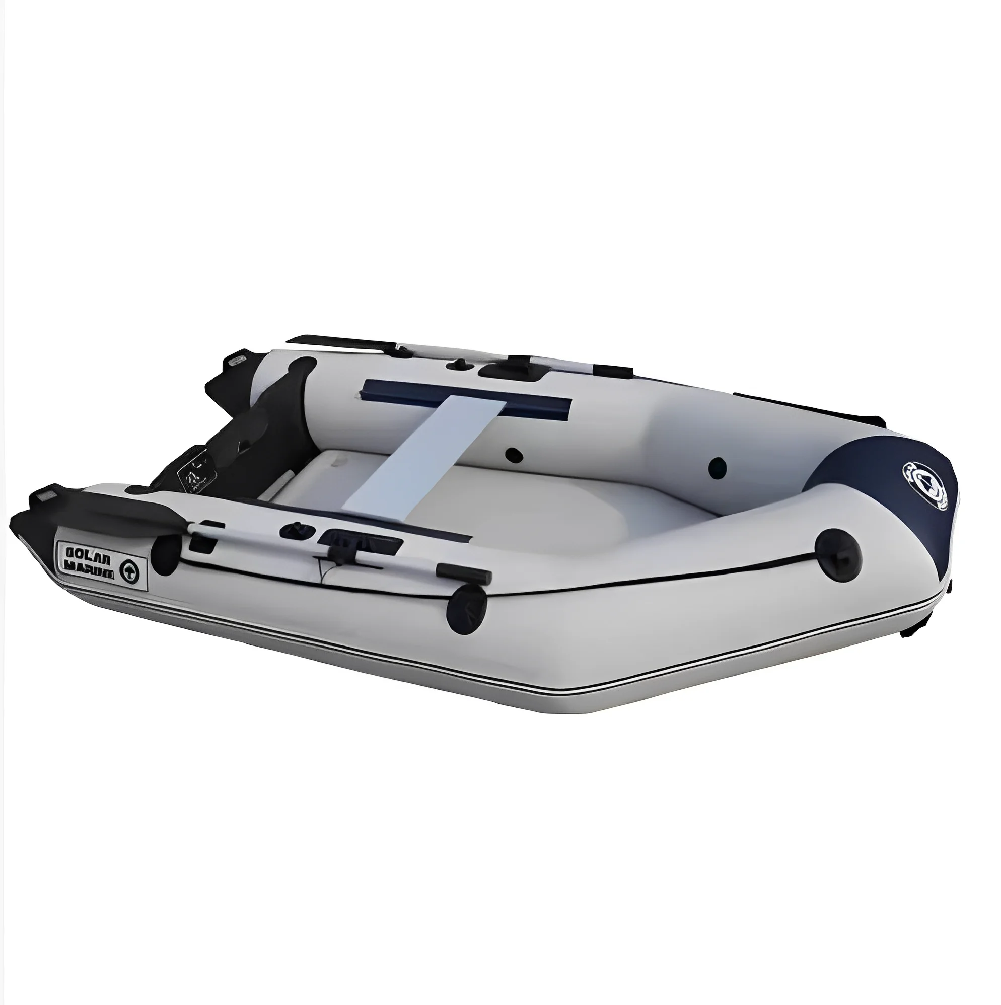 2.7M 8.8FT Air Deck Floor Portable PVC Inflatable Fishing Boat for Adult Surfing Kayak and Racing Boats for the Sea Accessories