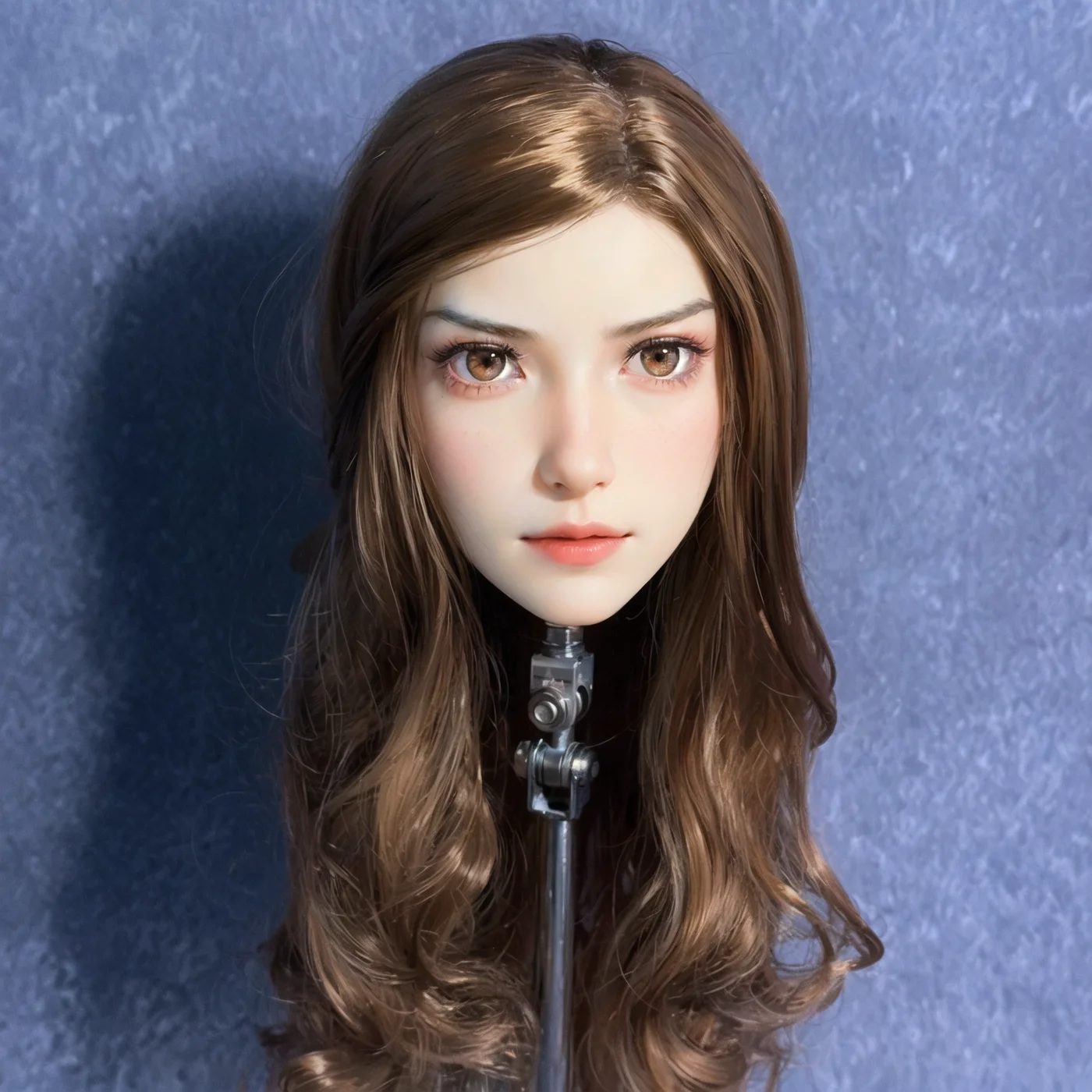 

Professional TPE Mannequin Head (M16 Interface) - Ideal for Hairdressing and Makeup Practice, High-Quality TPE Material,