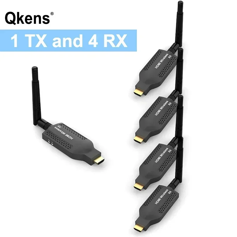 1080p 4k 150m Draadloze HDMI Video Zender en Ontvanger Extender TV Stick Display Adapter voor PC Camera laptop Naar Projector