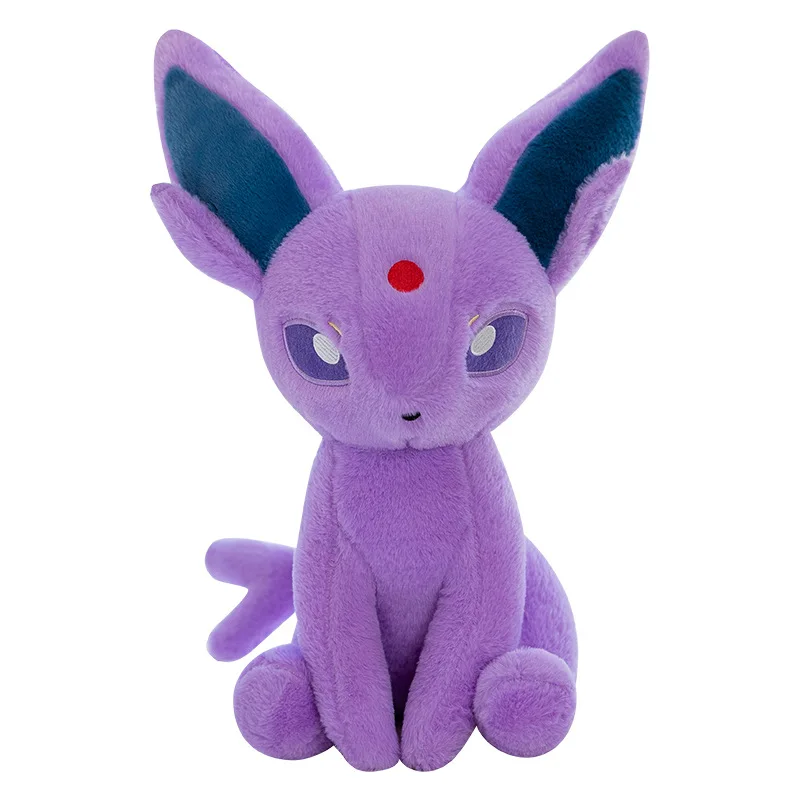 Jouet en peluche de grande taille pour enfants, cadeau d'anniversaire et de noël, grande poupée animale en peluche Eevee de dessin animé mignon, vente en gros d'usine