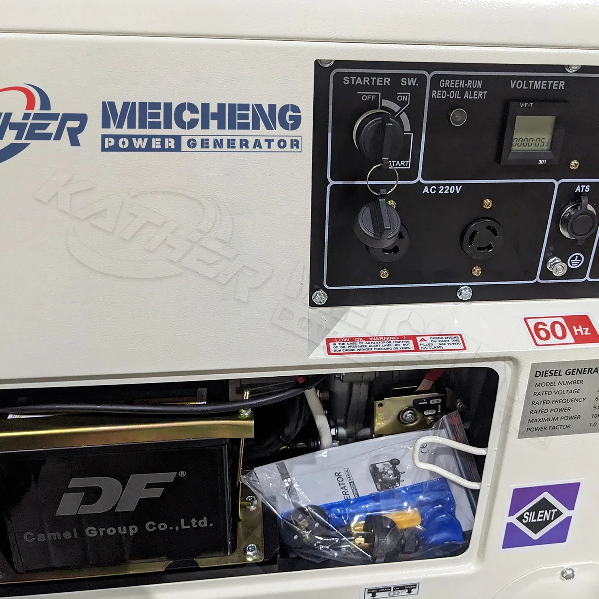10KW 10KVA Silent Soundproof Diesel Generator Sets Diesel Engine 50hz/60hz 8.5KVA  12KVA 16KVA 18KVA 20KVA 25KVA Optional ATS