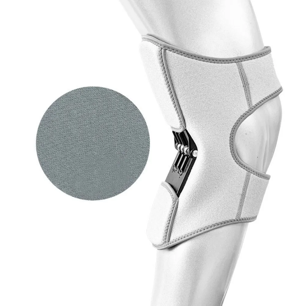 New with Powerful Rebound Springs Knee Assistive Device Non-Slip Breathable Knee Booster Adjustable Spring Stabilizer
