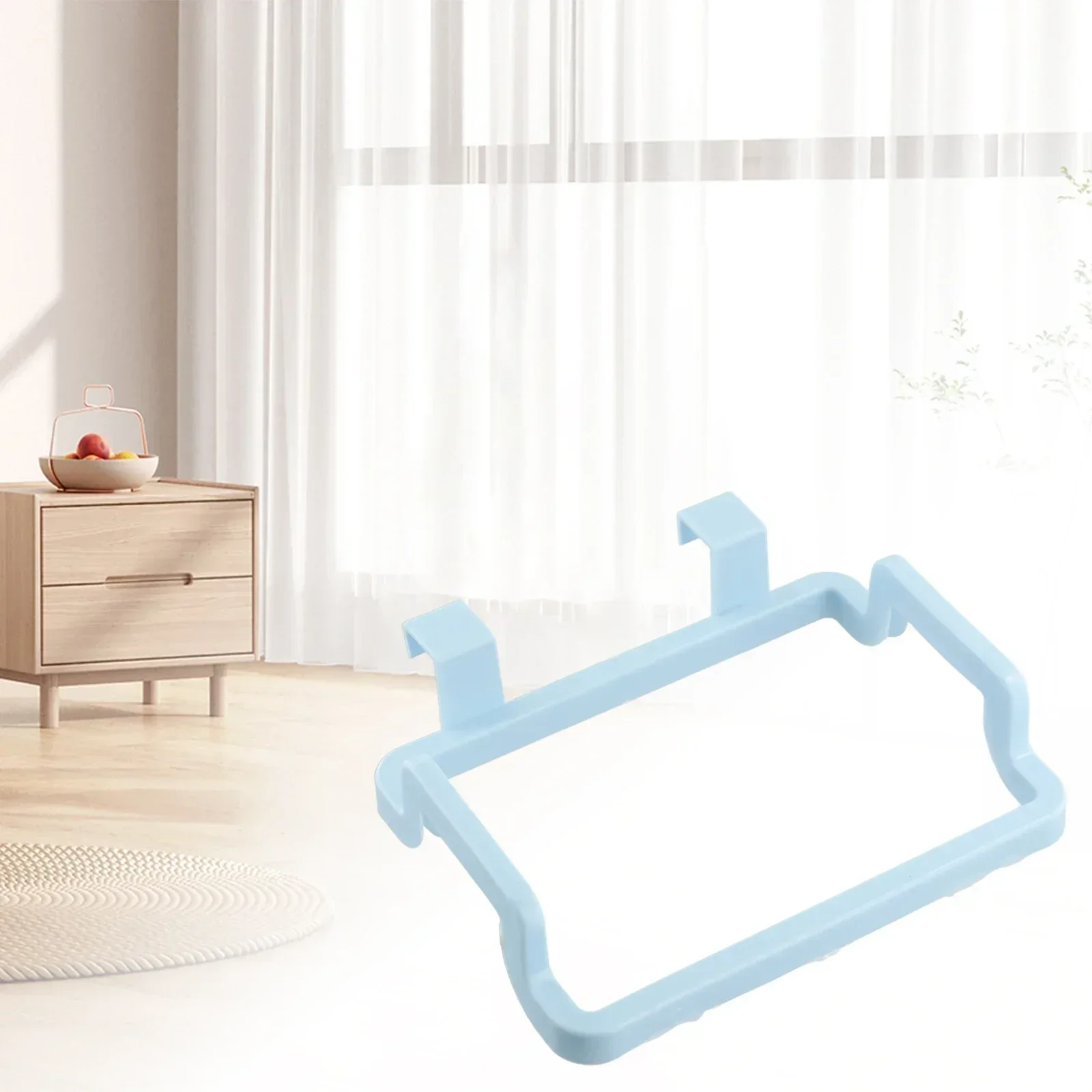 1 Pcs Hanging Trash Bag Rack Garbage Bag Rack Rubbish Bag Storage Rack Holder Portable Cabinet Trash Rack Kitchen Gadgets