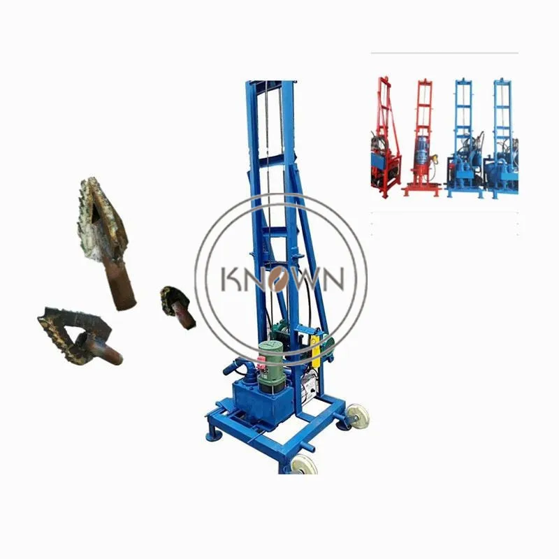 

Portable Electrical Hydraulic Water Well Rotary Drilling Rig Borehole Water Well Drilling Machine Agricultural Irrigation Used